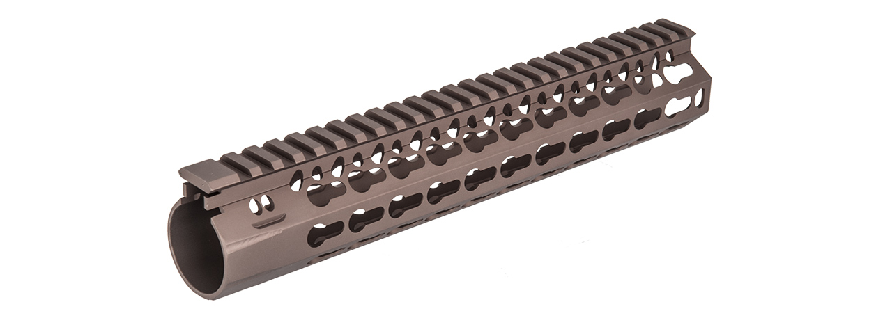 D-R25T 10" BR RAIL FOR TOKYO MARUI PROFILE (DARK EARTH) - Click Image to Close