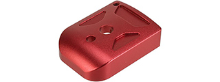 5KU-GB260-R ALUMINUM HI-CAPA MAG BASE COVER - TYPE 1 (RED)