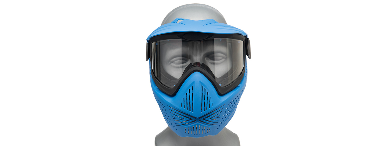 G-Force F2 Single Layer Full Face Mask (BLUE)