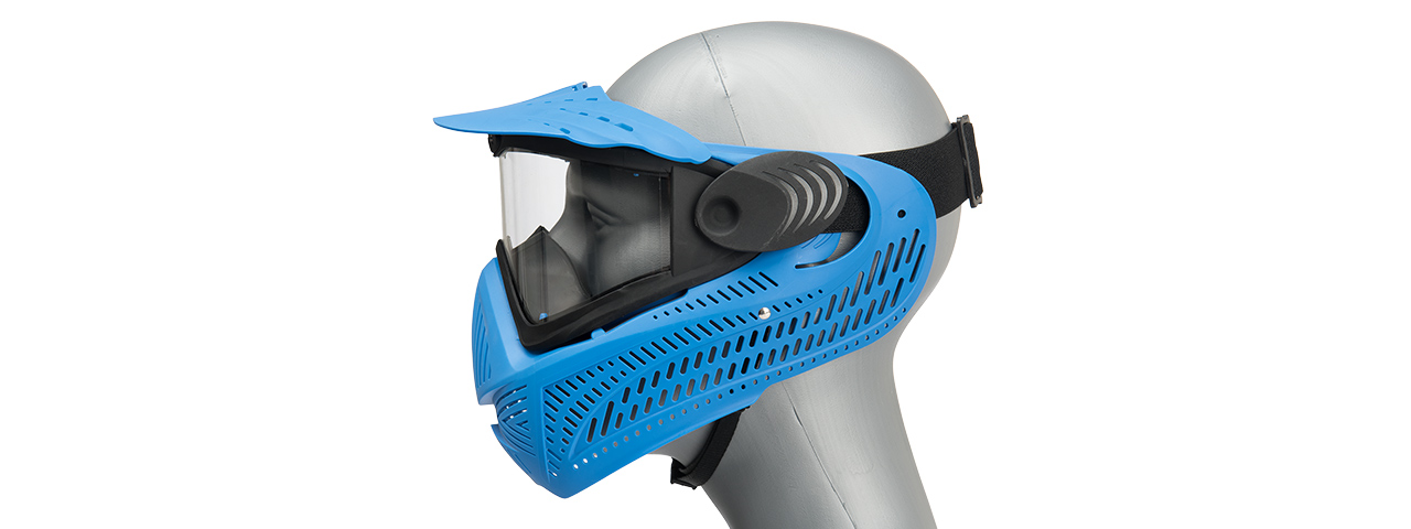 G-Force F2 Single Layer Full Face Mask (BLUE) - Click Image to Close