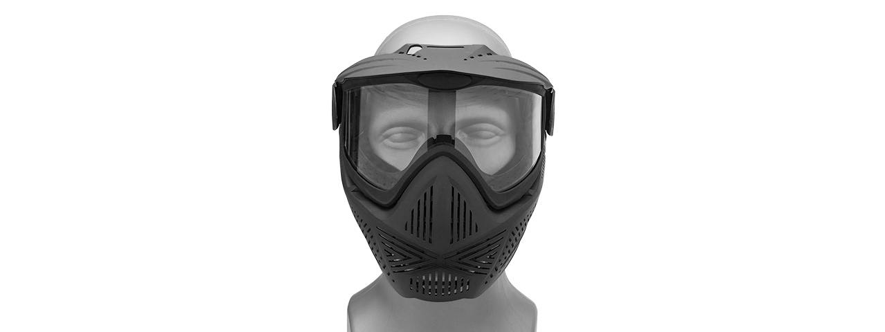 G-Force F2 Single Layer Full Face Mask (BLACK)