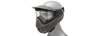 G-Force F2 Single Layer Full Face Mask (FOLIAGE GREEN)
