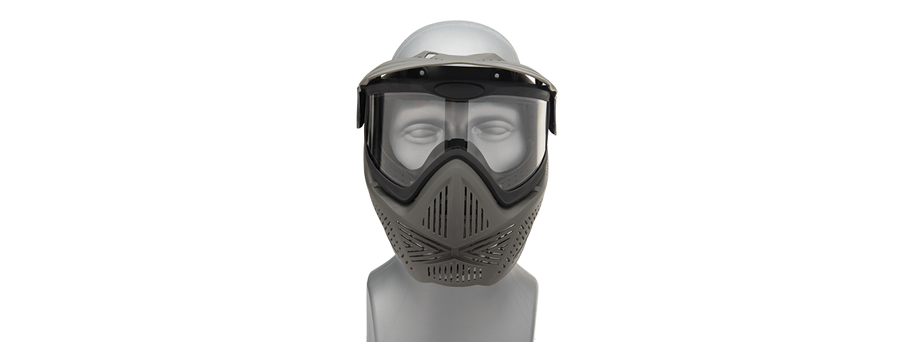 G-Force F2 Single Layer Full Face Mask (FOLIAGE GREEN) - Click Image to Close