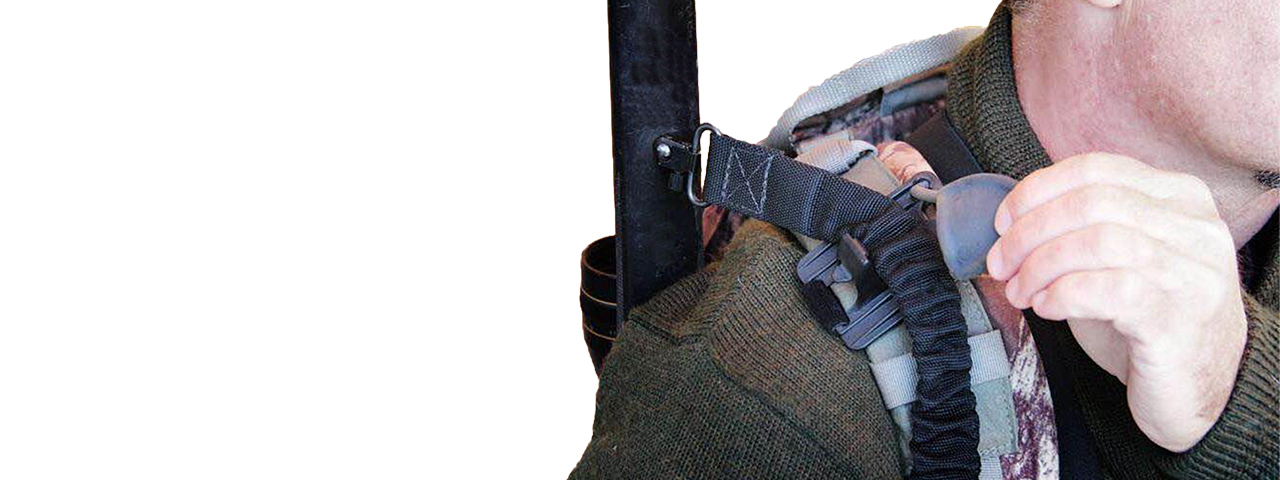 G-Force Hands Free Sling Mount for Backpacks (BLACK) - Click Image to Close