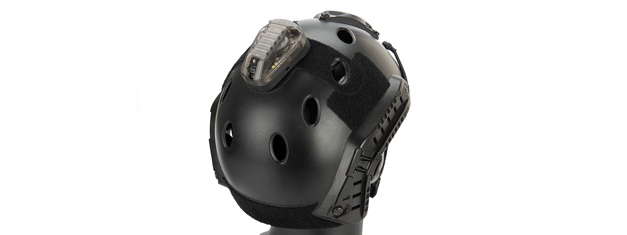 G-Force Identification Friend or Foe IFF Helmet Marker Light (BLACK / GREEN) - Click Image to Close