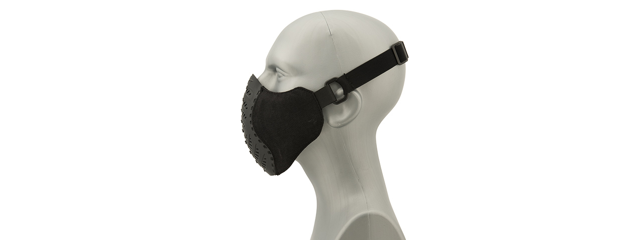 G-Force Ventilated Discreet Half Face Mask (BLACK) - Click Image to Close