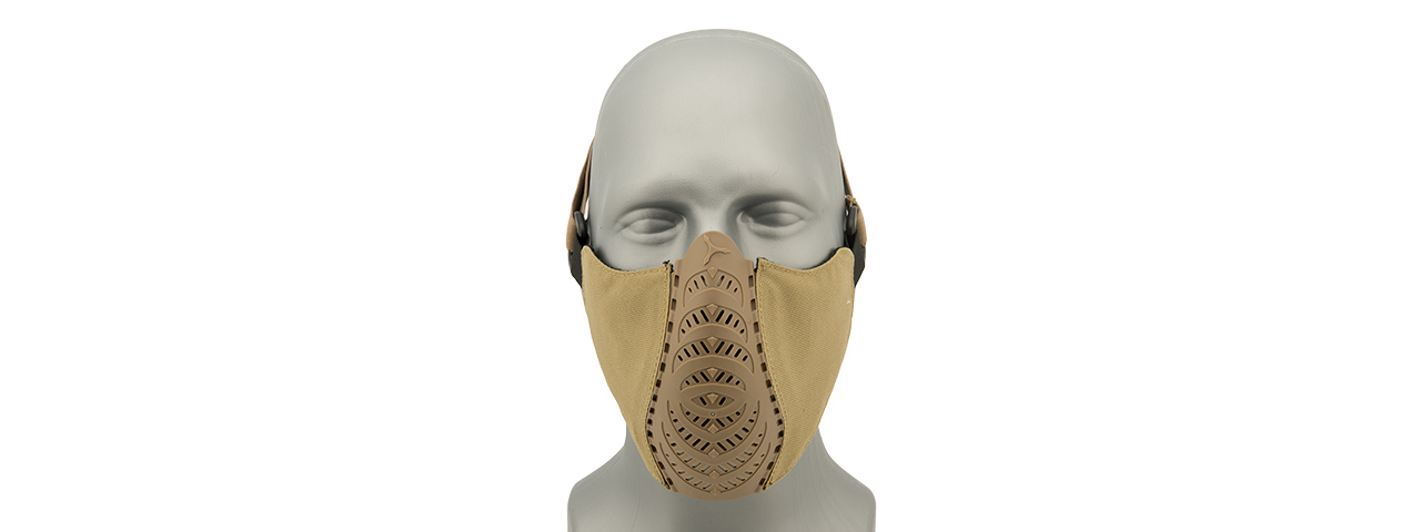 G-Force Ventilated Discreet Half Face Mask (TAN)