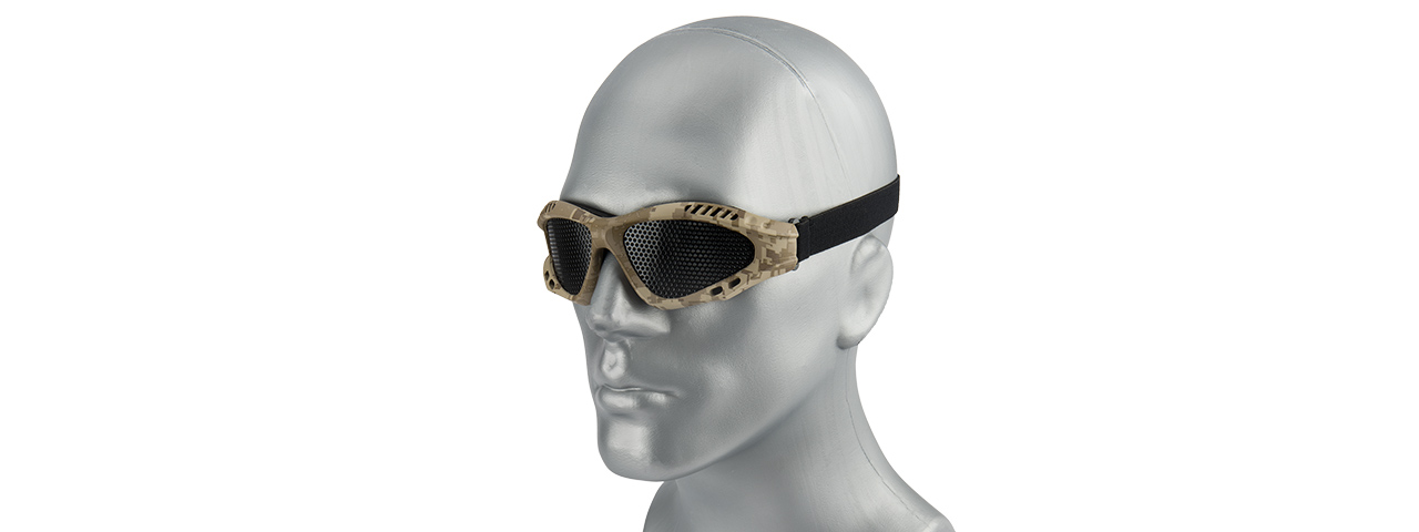 AC-387D MESH GOGGLE (DESERT DIGITAL) - Click Image to Close