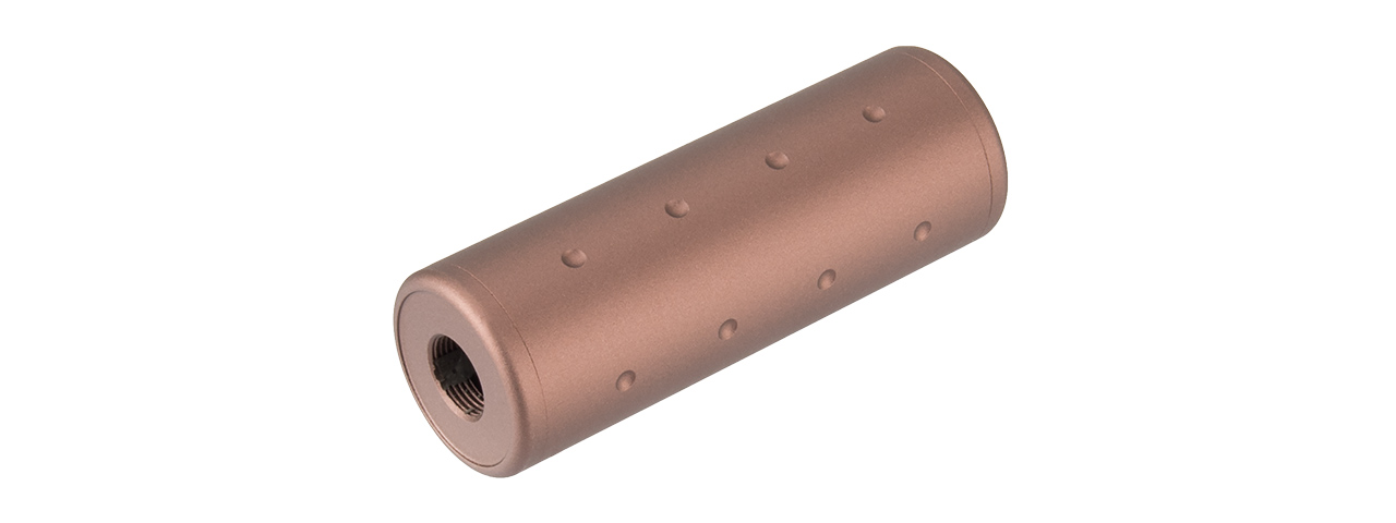 LASER ENGRAVED SKULL MOCK SUPPRESSOR (COYOTE BROWN)