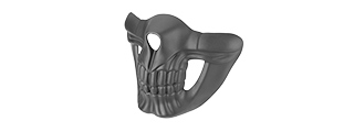 Lower Skull Mask Face Protection (BLACK)