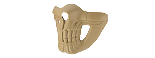 Lower Skull Mask Face Protection (TAN)
