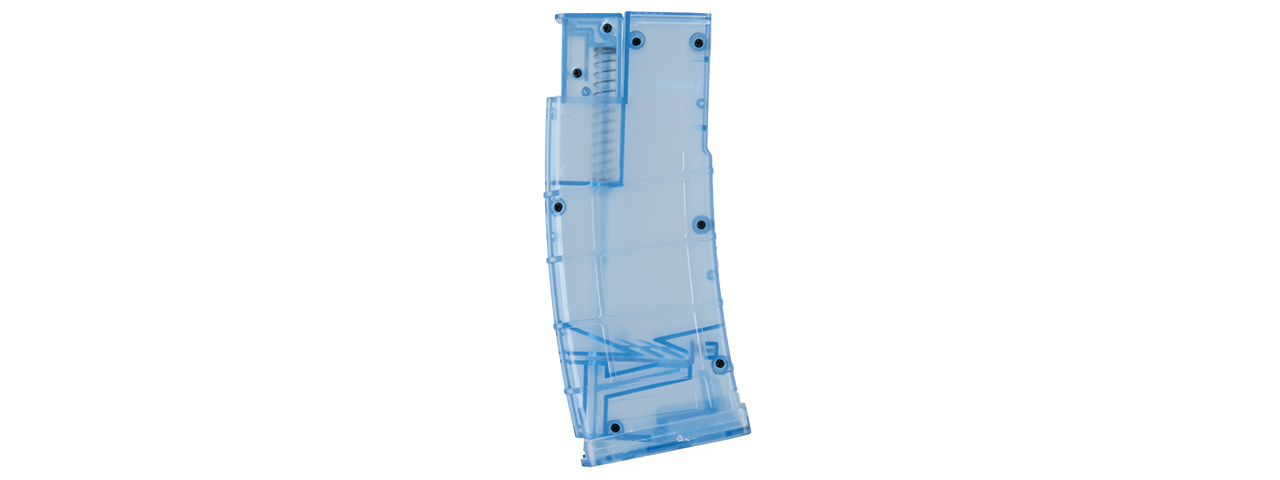 G-FORCE 5.56 STANAG STYLE CLEAR SPEED LOADER (BLUE) - Click Image to Close