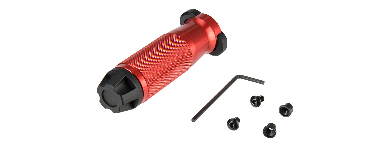EVOLUTION LONG VERTICAL FOREGRIP FOR KEYMOD (RED)