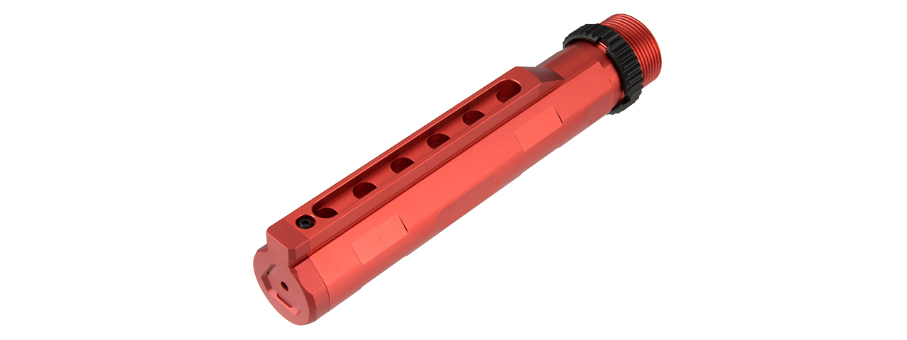 M4 AIRSOFT AEG BUFFER TUBE (RED) - Click Image to Close