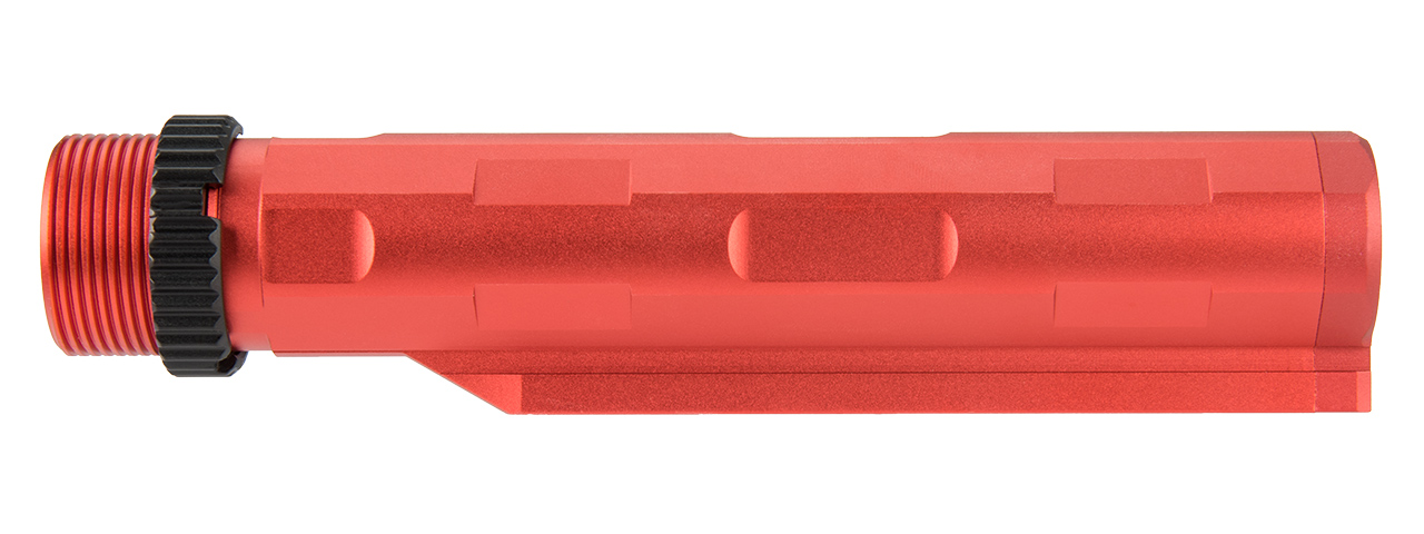 M4 AIRSOFT AEG BUFFER TUBE (RED) - Click Image to Close