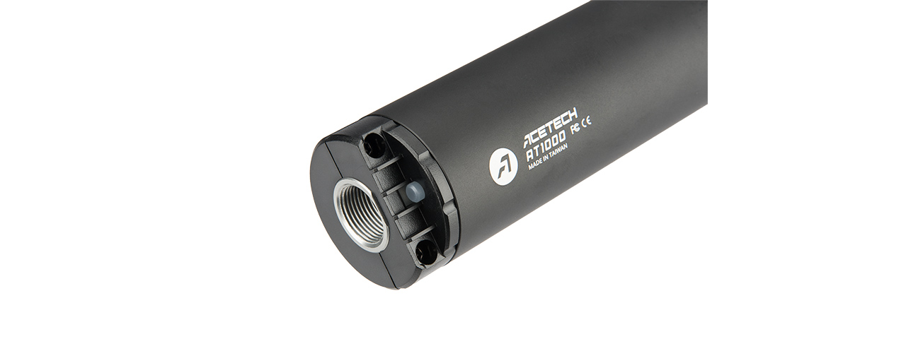 ACT-AT1000 AT100 TRACER UNIT BARREL EXTENSION / MOCK SUPPRESSOR (BLACK) - Click Image to Close