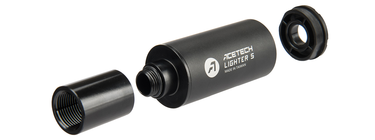 ACETECH LIGHTER S TRACER UNIT W/ ADAPTOR (BLACK) - Click Image to Close