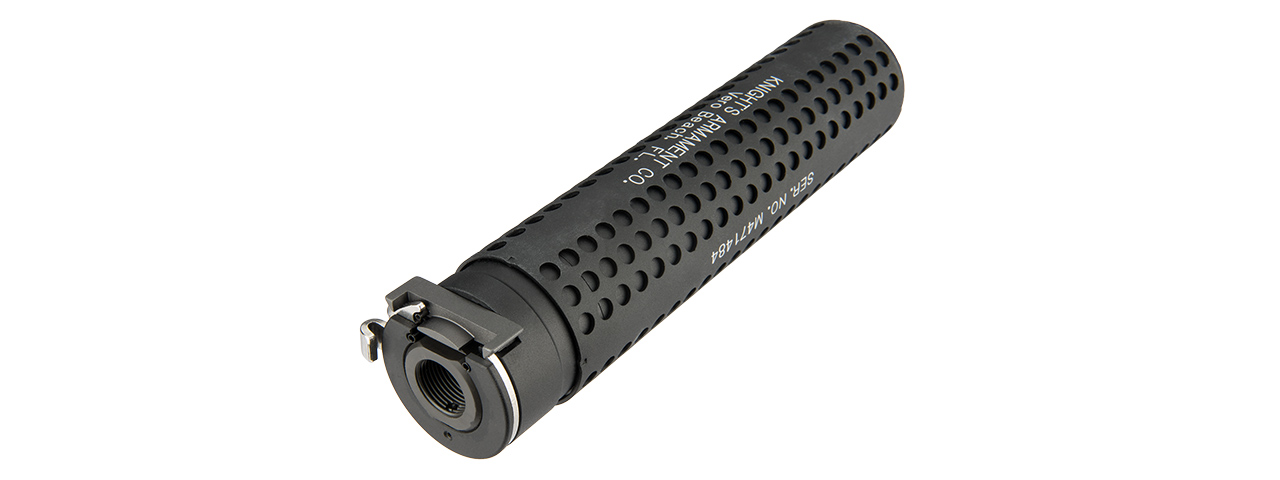 ACETECH PREDATOR TRACER UNIT W/ STEEL FLASH HIDER (BLACK) - Click Image to Close