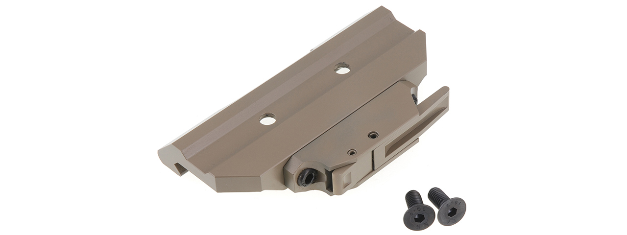 ATLAS CUSTOM WORKS QUICK RELEASE MOUNT FOR ACOG (TAN) - Click Image to Close