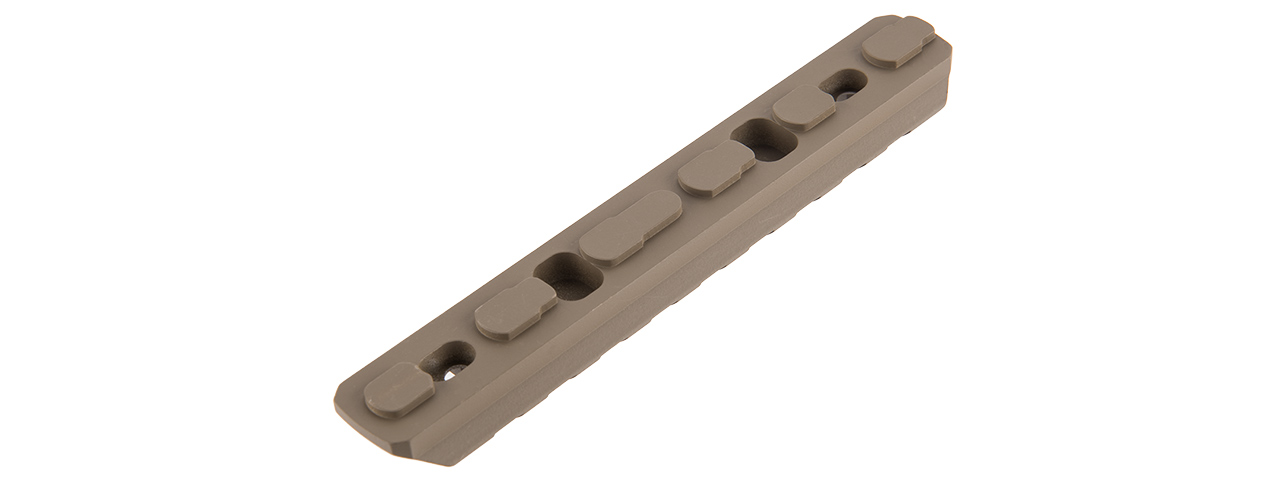 ATLAS CUSTOM WORKS 9-SLOT KEYMOD PICATINNY RAIL SEGMENT (TAN)