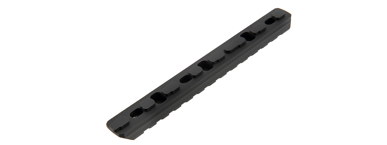 ATLAS CUSTOM WORKS 13-SLOT KEYMOD PICATINNY RAIL SEGMENT (BLACK) - Click Image to Close