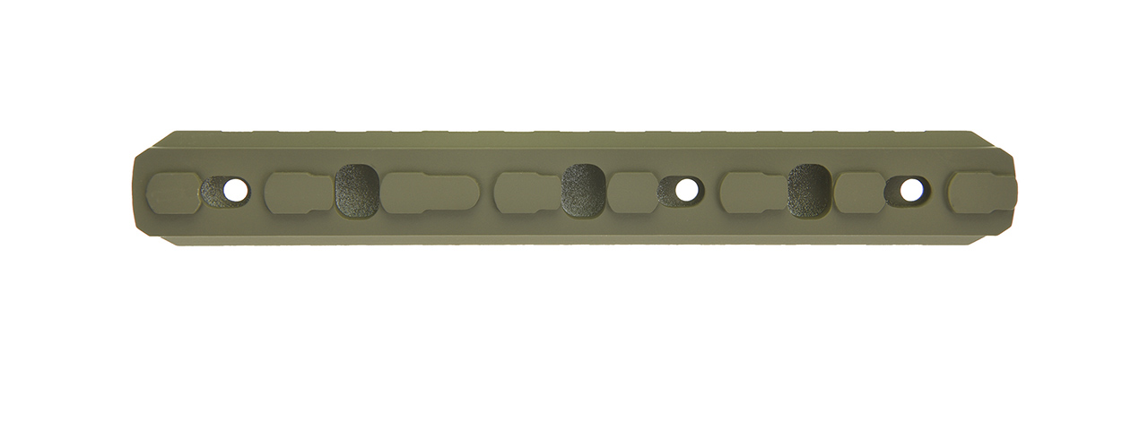 ATLAS CUSTOM WORKS 13-SLOT KEYMOD PICATINNY RAIL SEGMENT (TAN) - Click Image to Close