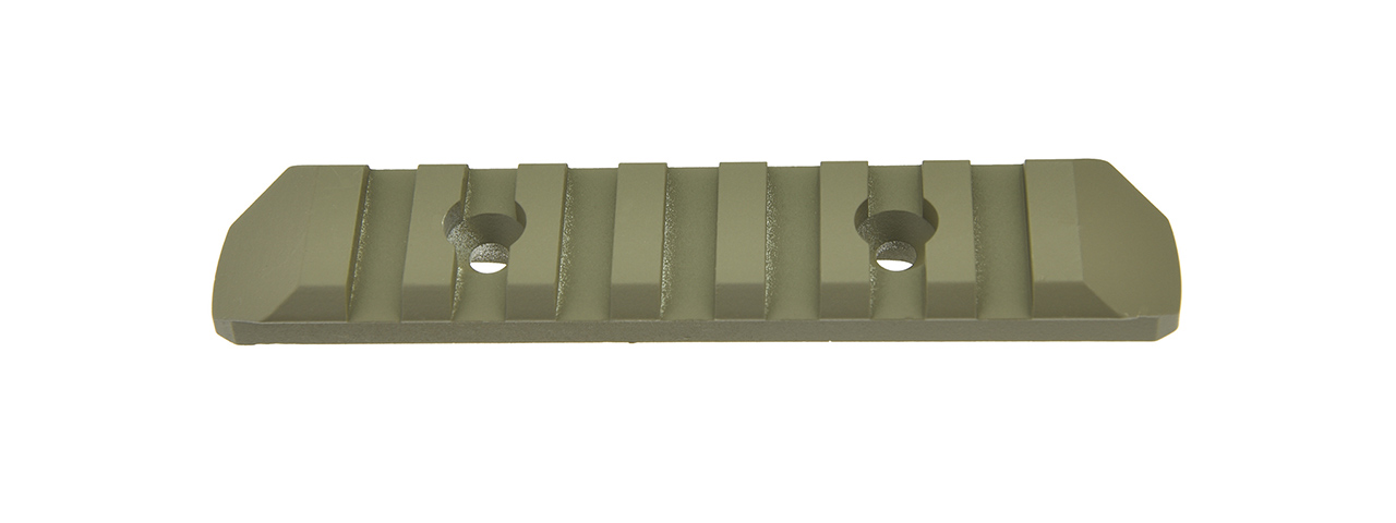 ATLAS CUSTOM WORKS 7-SLOT FULL METAL M-LOK PICATINNY RAIL SEGMENT (TAN)