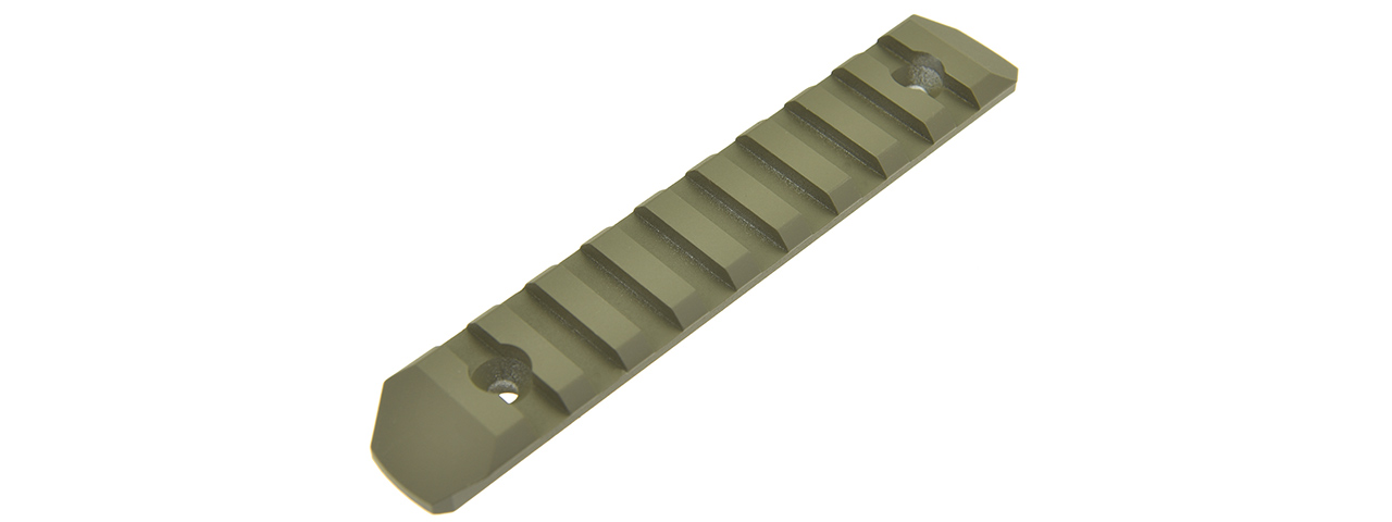 ATLAS CUSTOM WORKS 9-SLOT M-LOK PICATINNY RAIL SEGMENT (DARK EARTH) - Click Image to Close