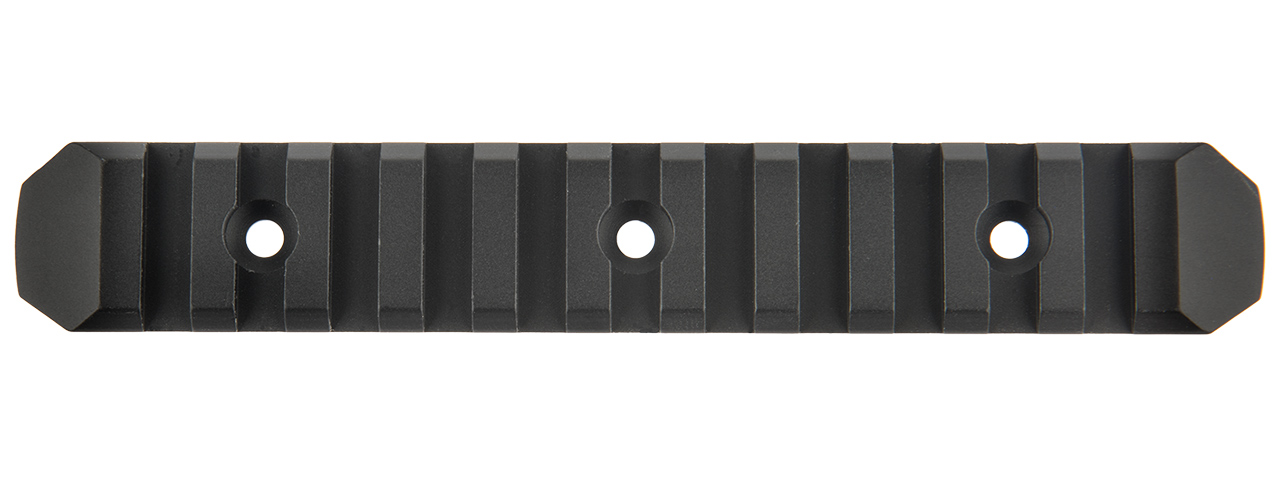 ATLAS CUSTOM WORKS 11-SLOT M-LOK PICATINNY RAIL SEGMENT- BLACK - Click Image to Close