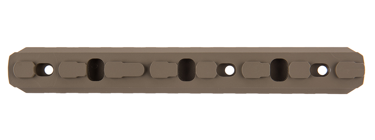 ATLAS CUSTOM WORKS 13-SLOT M-LOK PICATINNY RAIL SEGMENT (TAN)