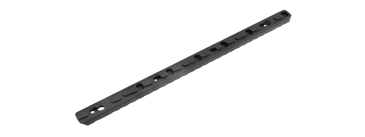 ATLAS CUSTOM WORKS 26-SLOT M-LOK PICATINNY RAIL FULL SIDE (BLACK) - Click Image to Close