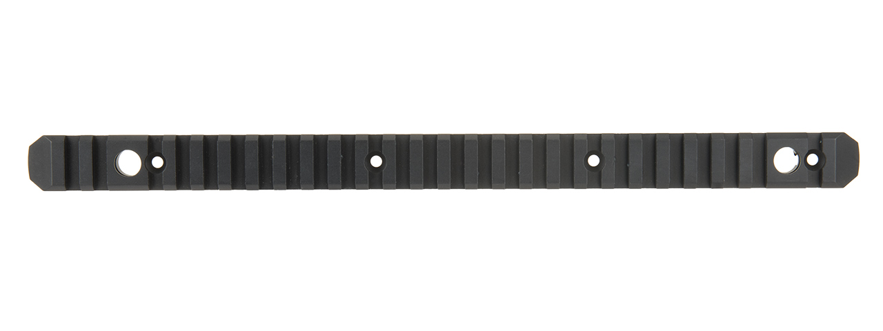 ATLAS CUSTOM WORKS 26-SLOT M-LOK PICATINNY RAIL FULL SIDE (BLACK) - Click Image to Close