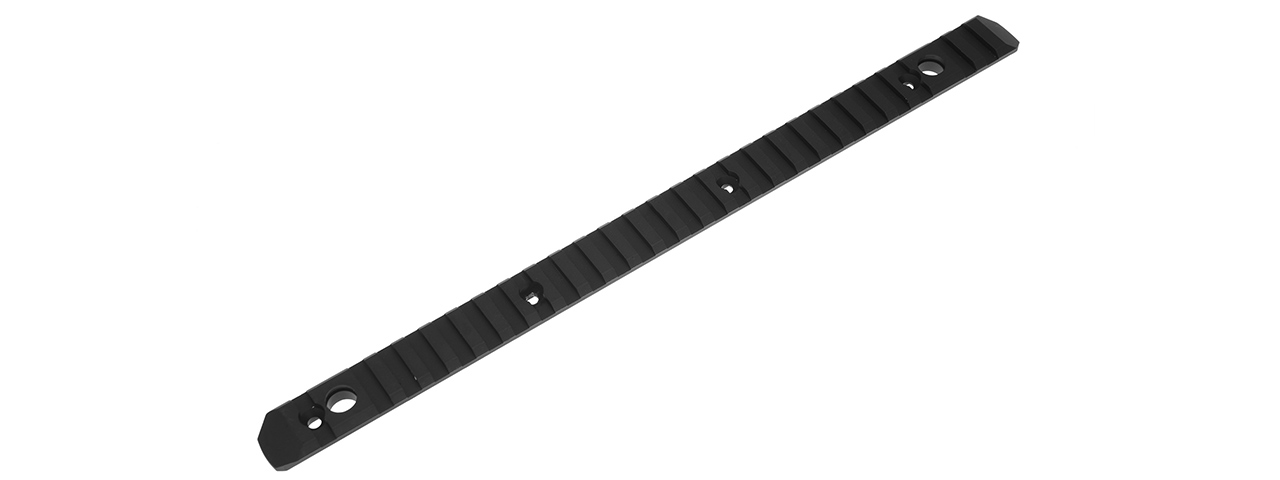 ATLAS CUSTOM WORKS 26-SLOT M-LOK PICATINNY RAIL FULL SIDE (BLACK) - Click Image to Close