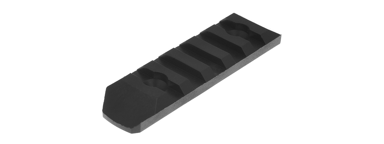 ATLAS CUSTOM WORKS 6 PIECE M-LOK POLYMER PICATINNY RAIL SET (BLACK) - Click Image to Close