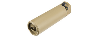 ATLAS CUSTOM WORKS FULL METAL SOCOM QD 5.3" BARREL EXTENSION W/ FLASH HIDER [MINI2] (TAN)