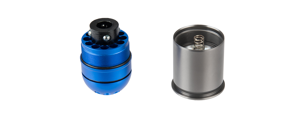 ATLAS CUSTOM WORKS AIRSOFT GRENADE SHELL (BLUE / BLACK)