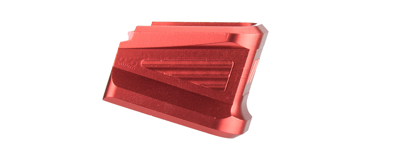 ATLAS CUSTOM WORKS LIGHTWEIGHT ALUMINUM EXTENDED BASE PLATE FOR G-SERIES (RED)