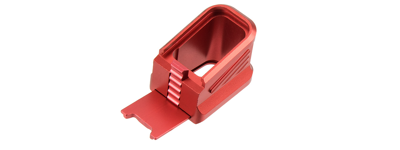 ATLAS CUSTOM WORKS LIGHTWEIGHT ALUMINUM EXTENDED BASE PLATE FOR G-SERIES (RED)