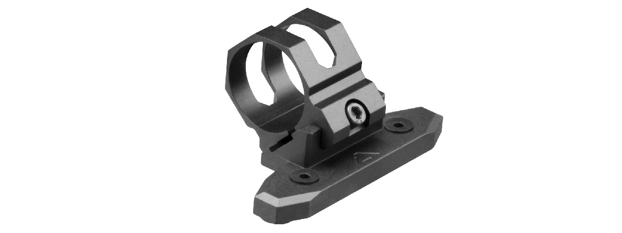 AIM SPORTS 1" INCH 45 DEGREE OFFSET KEYMOD LIGHT/LASER AIRSOFT MOUNT - Click Image to Close