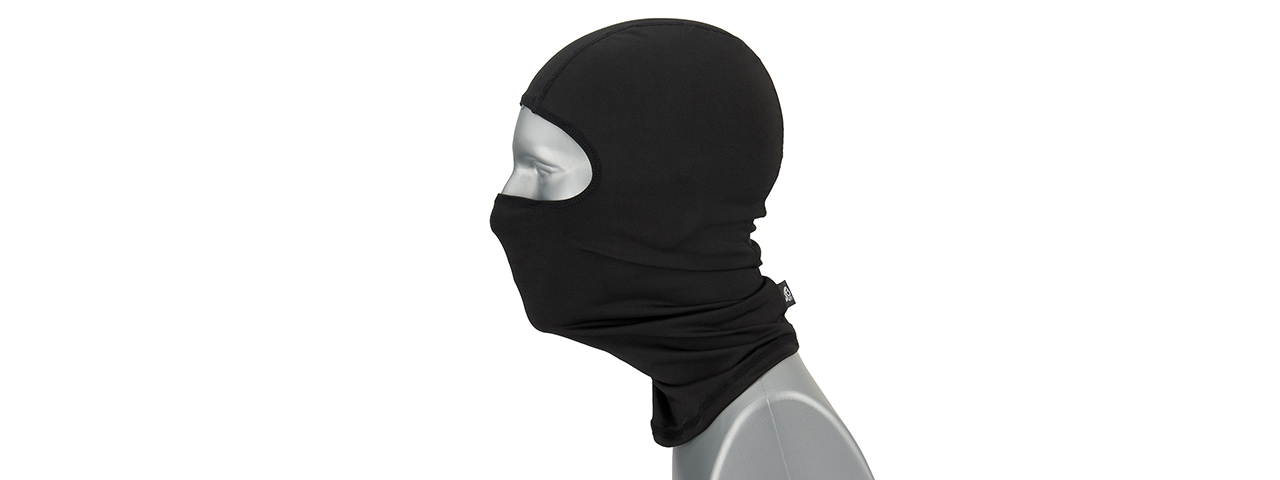 ZANHEADGEAR AIRSOFT TACTICAL BALACLAVA FULL HEAD MASK - BLACK - Click Image to Close