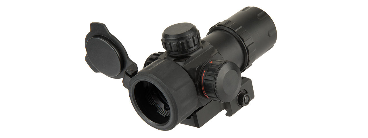 LANCER TACTICAL QD RED DOT ADJUSTABLE DOT SIGHT (BLACK)