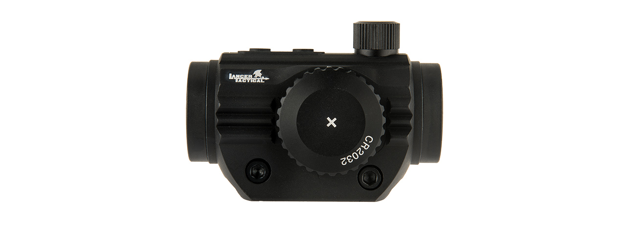 LANCER TACTICAL 1 X 30 MINI RED/GREEN DOT SIGHT (BLACK) - Click Image to Close