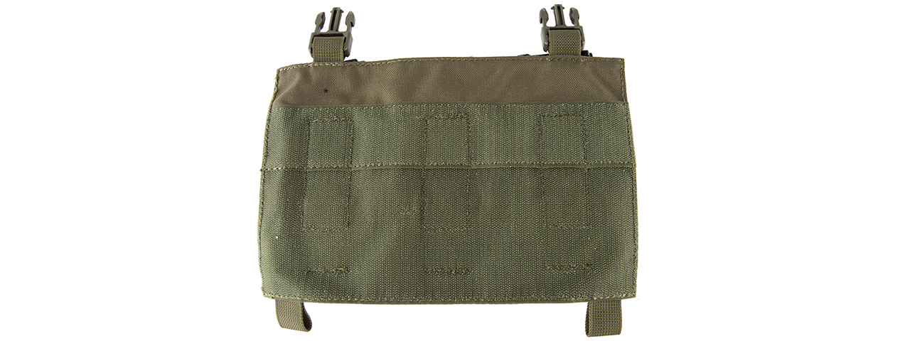 LANCER TACTICAL ADAPTIVE HOOK AND LOOP TRIPLE AR MAG POUCH (OD GREEN)
