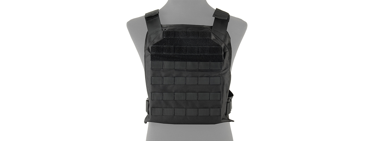 LANCER TACTICAL 1000D PRIMARY TACTICAL VEST (PPC) (BLACK) - Click Image to Close