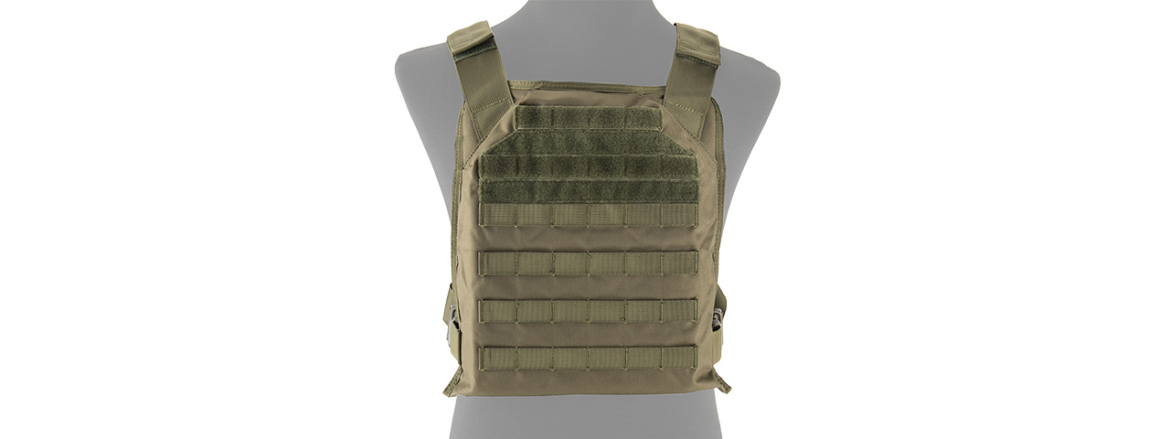 LANCER TACTICAL 1000D PRIMARY TACTICAL VEST (PPC) (OD GREEN) - Click Image to Close