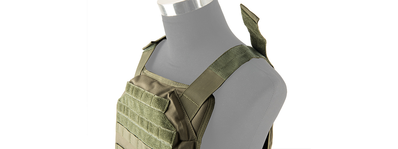 LANCER TACTICAL 1000D PRIMARY TACTICAL VEST (PPC) (OD GREEN) - Click Image to Close