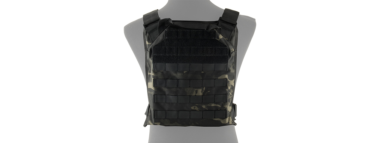LANCER TACTICAL 1000D PRIMARY TACTICAL VEST (PPC) (CAMO BLACK) - Click Image to Close
