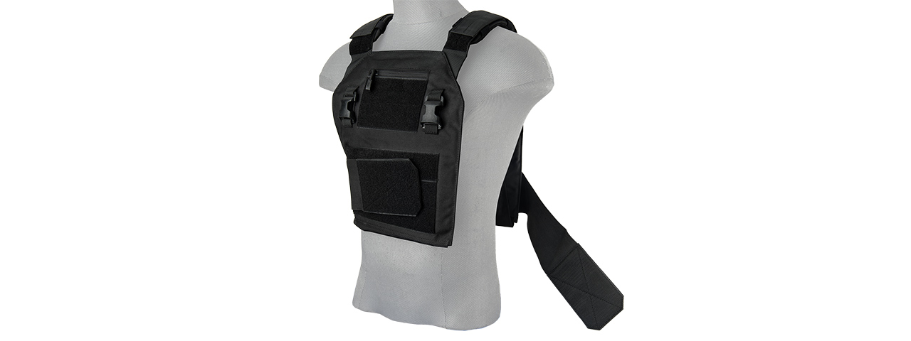 LANCER TACTICAL SPEEDSTER ADAPTIVE TACTICAL VEST (BLACK) - Click Image to Close