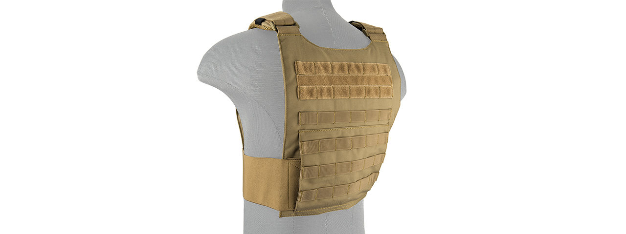 LANCER TACTICAL SPEEDSTER ADAPTIVE TACTICAL VEST (TAN)