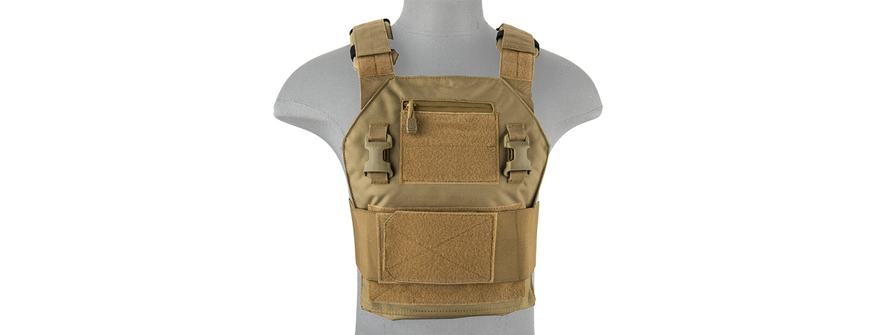 LANCER TACTICAL SPEEDSTER ADAPTIVE TACTICAL VEST (TAN)